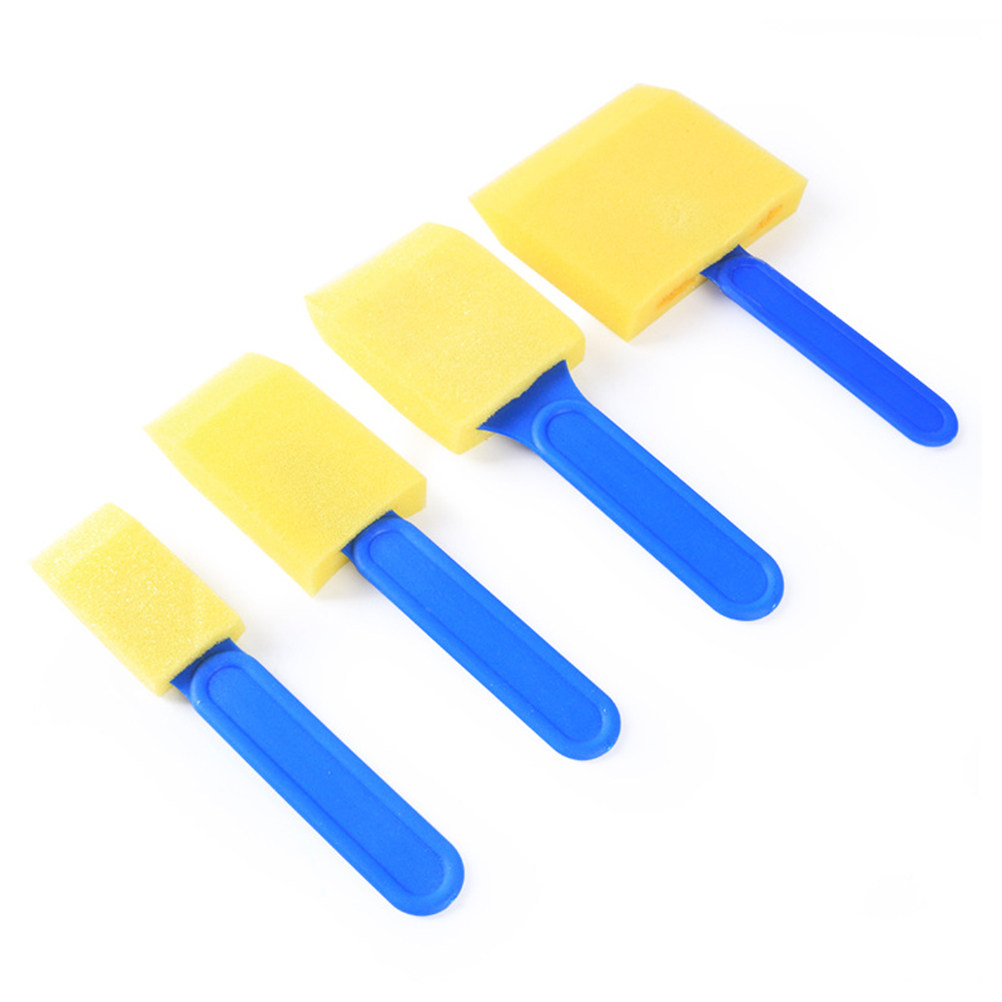 Art Craft For Preschool - 12Pcs Art Painting Sponge Brush Set