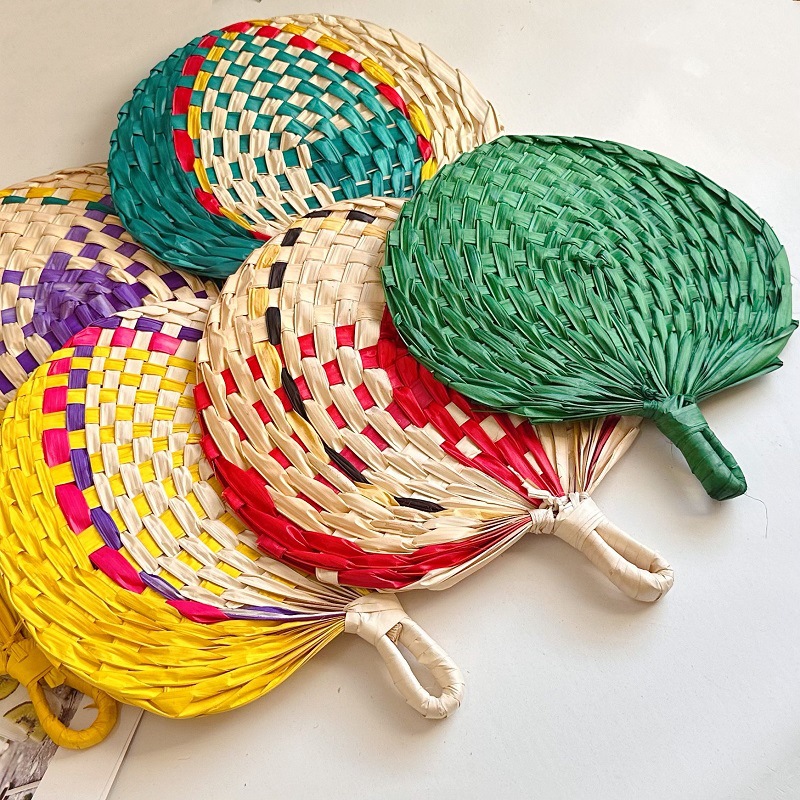 Art Craft Leaves - Chinese Style Handmade Fan Retro Palm