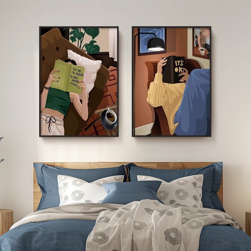 Art Craft Toys - Modern Abstract Figure Canvas Prints, Cozy