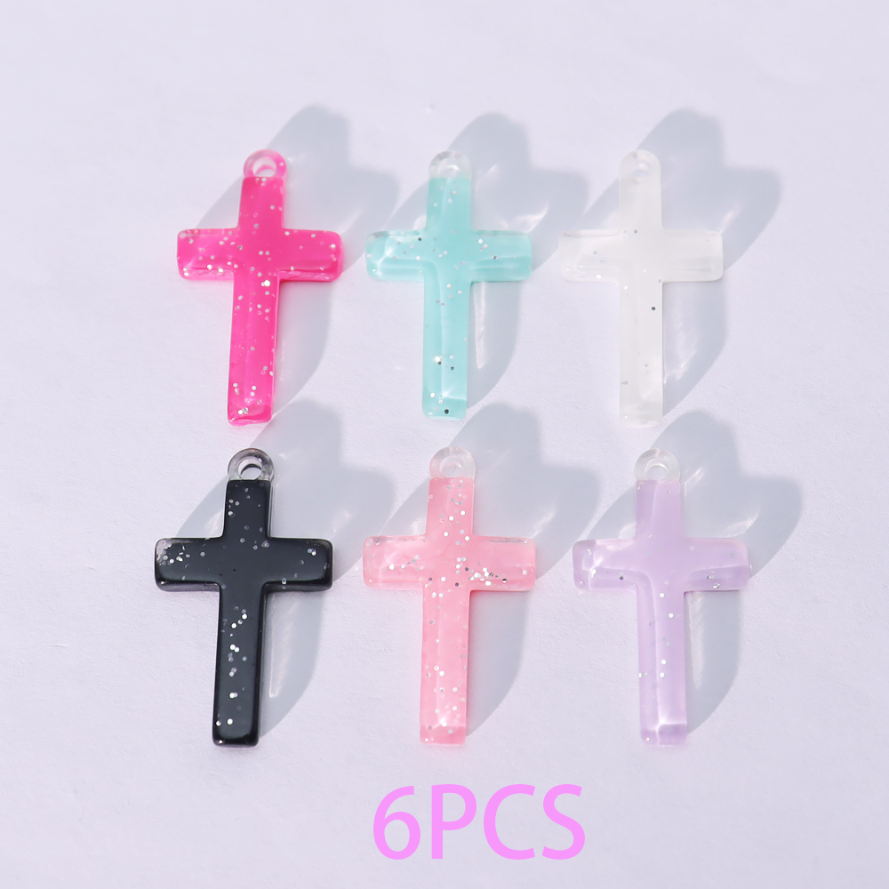 6pcs DIY earring pendant Flatb - Art Craft Items ulasan dan harga