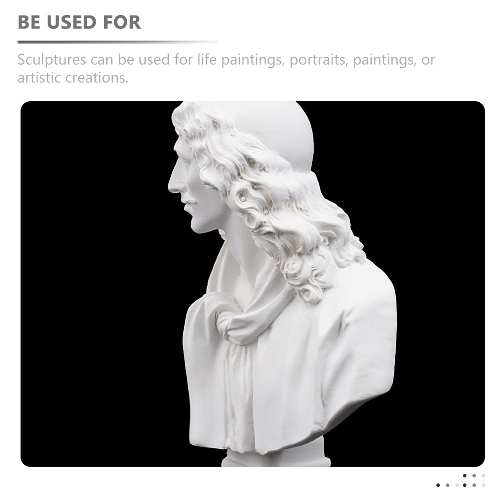 Portrait Resin Sculpture Stone - Art Craft Gallery ulasan dan harga