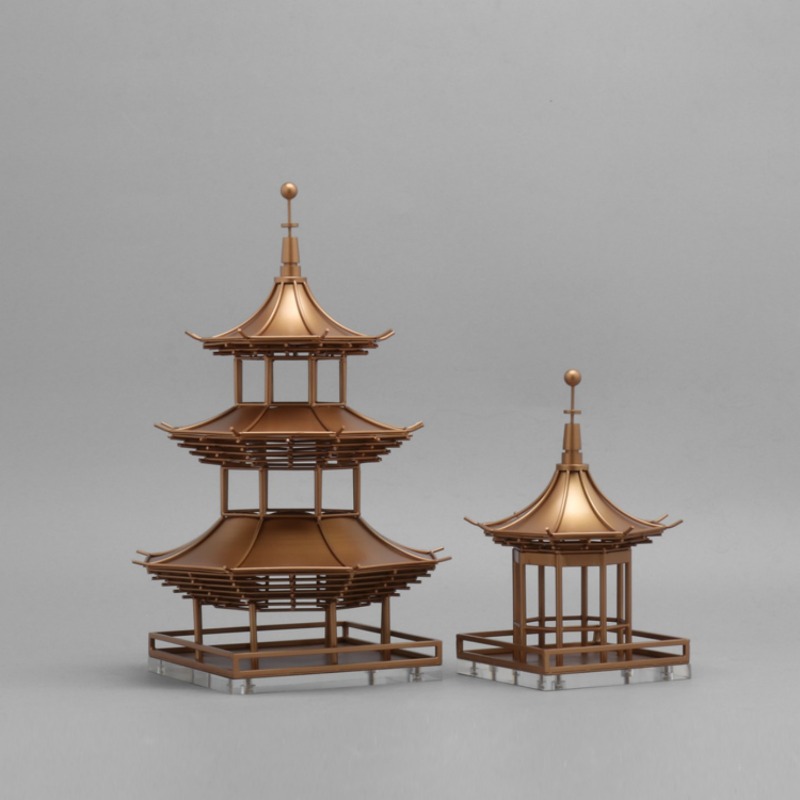 Modern Chinese Metal Ornament  - Art Craft Bar ulasan dan harga