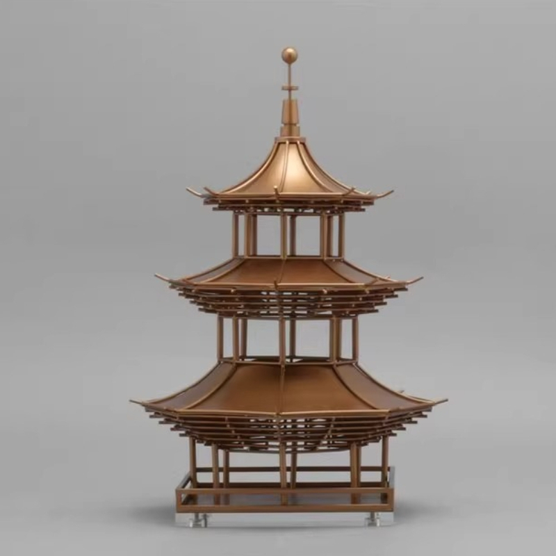 Modern Chinese Metal Ornament  - Art Craft Bar ulasan dan harga