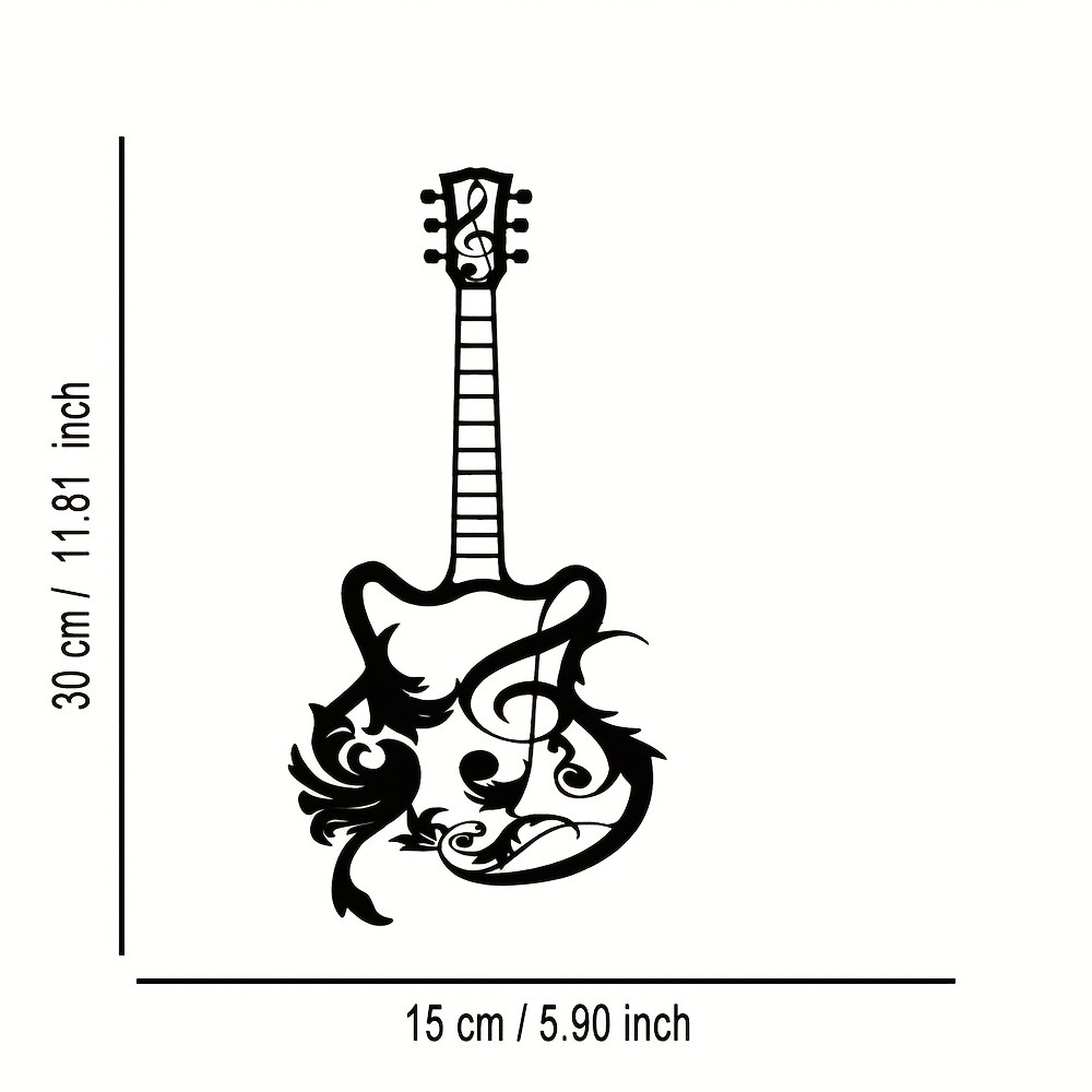 CIFbuy Forged Metal Guitar Wal - Art Craft Bar ulasan dan harga