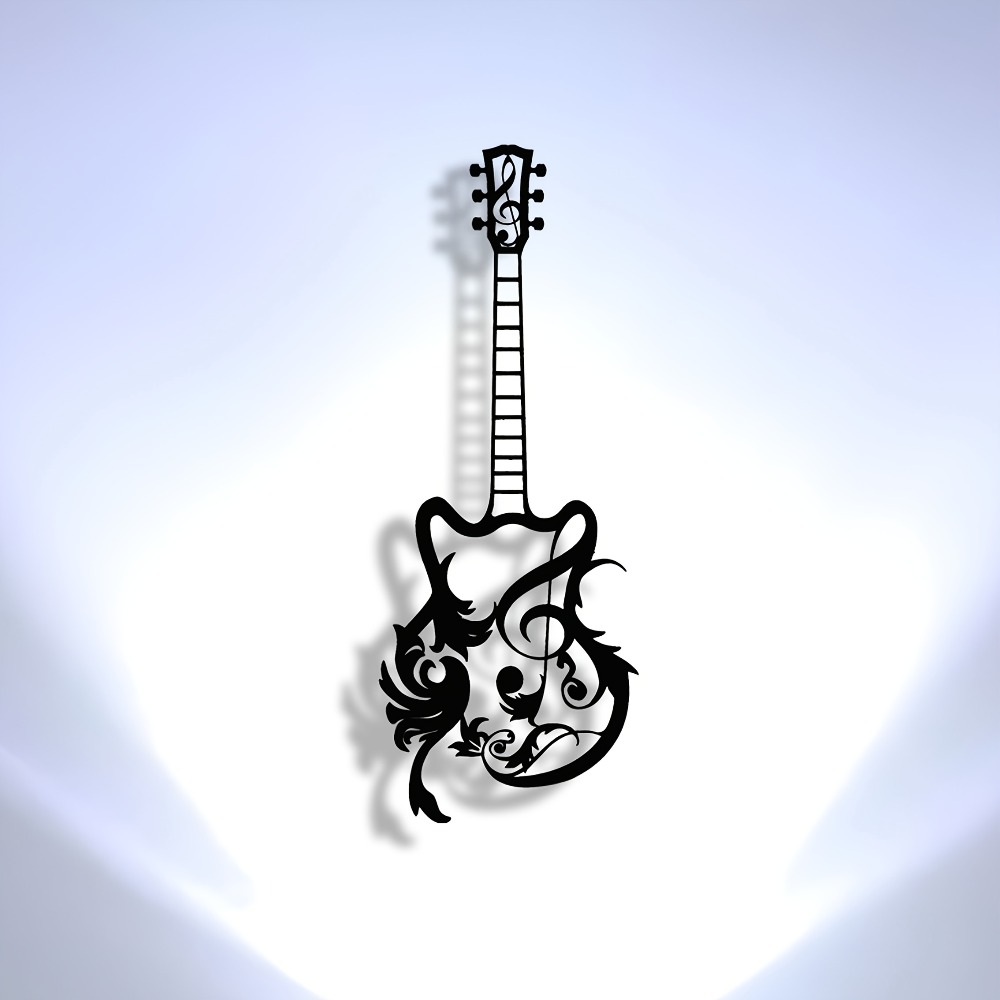 CIFbuy Forged Metal Guitar Wal - Art Craft Bar ulasan dan harga