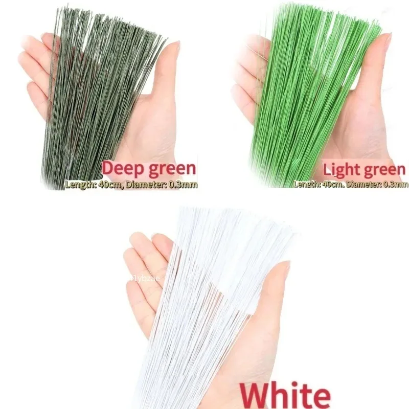 100-1000pcs Paper Floral Wire  - Art Craft Items ulasan dan harga