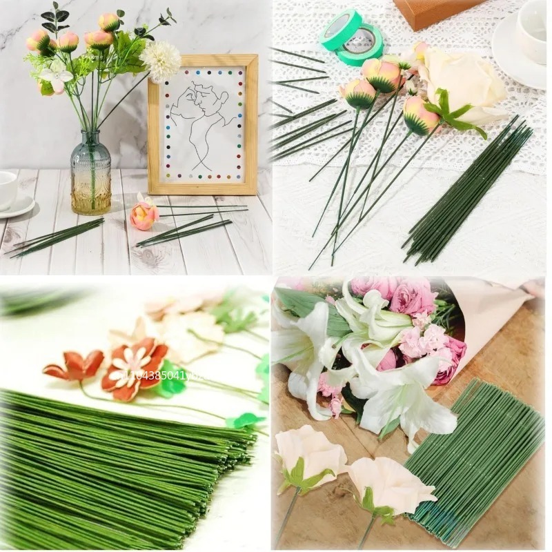 100-1000pcs Paper Floral Wire  - Art Craft Items ulasan dan harga