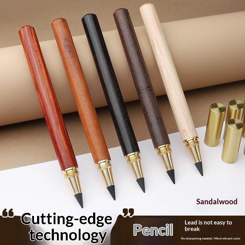 Reusable Wooden HB No Ink Penc - Art Craft Stationery ulasan dan harga