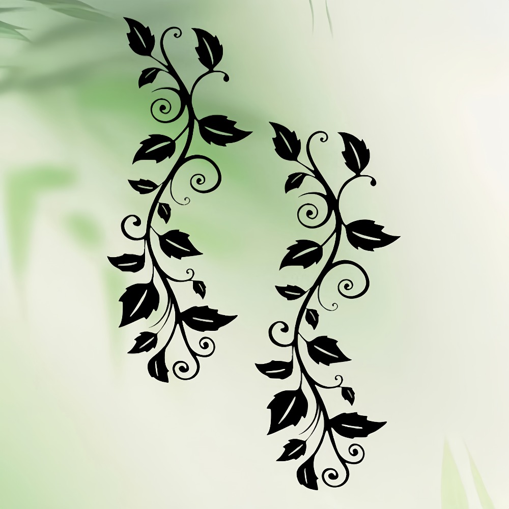 CIFBUY Metal Wall Art Art Deco - Art Craft Leaves ulasan dan harga