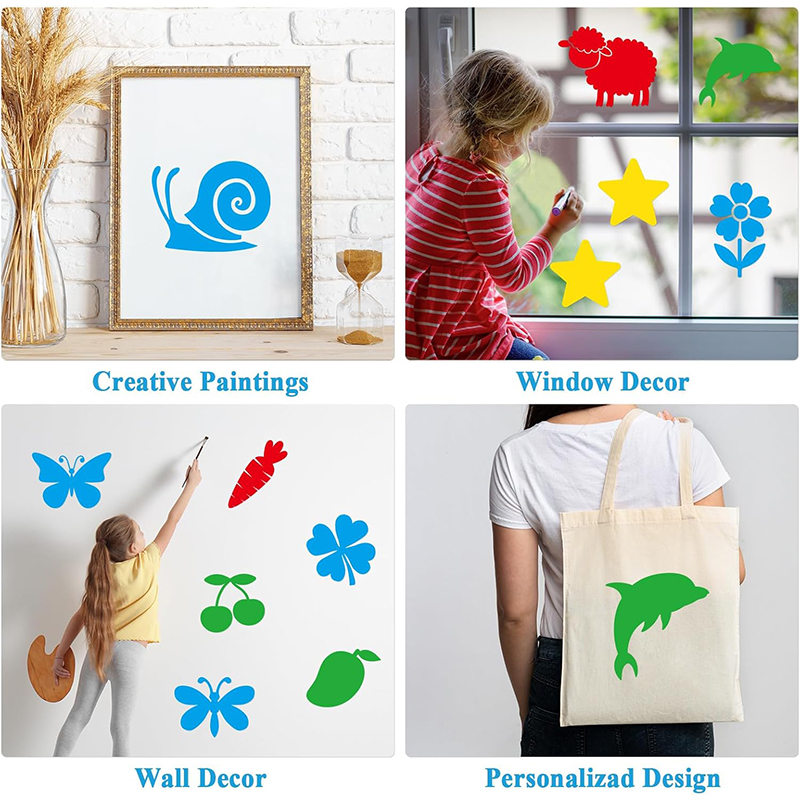 10/20pcs Painting Template Dra - Art Craft Diy ulasan dan harga