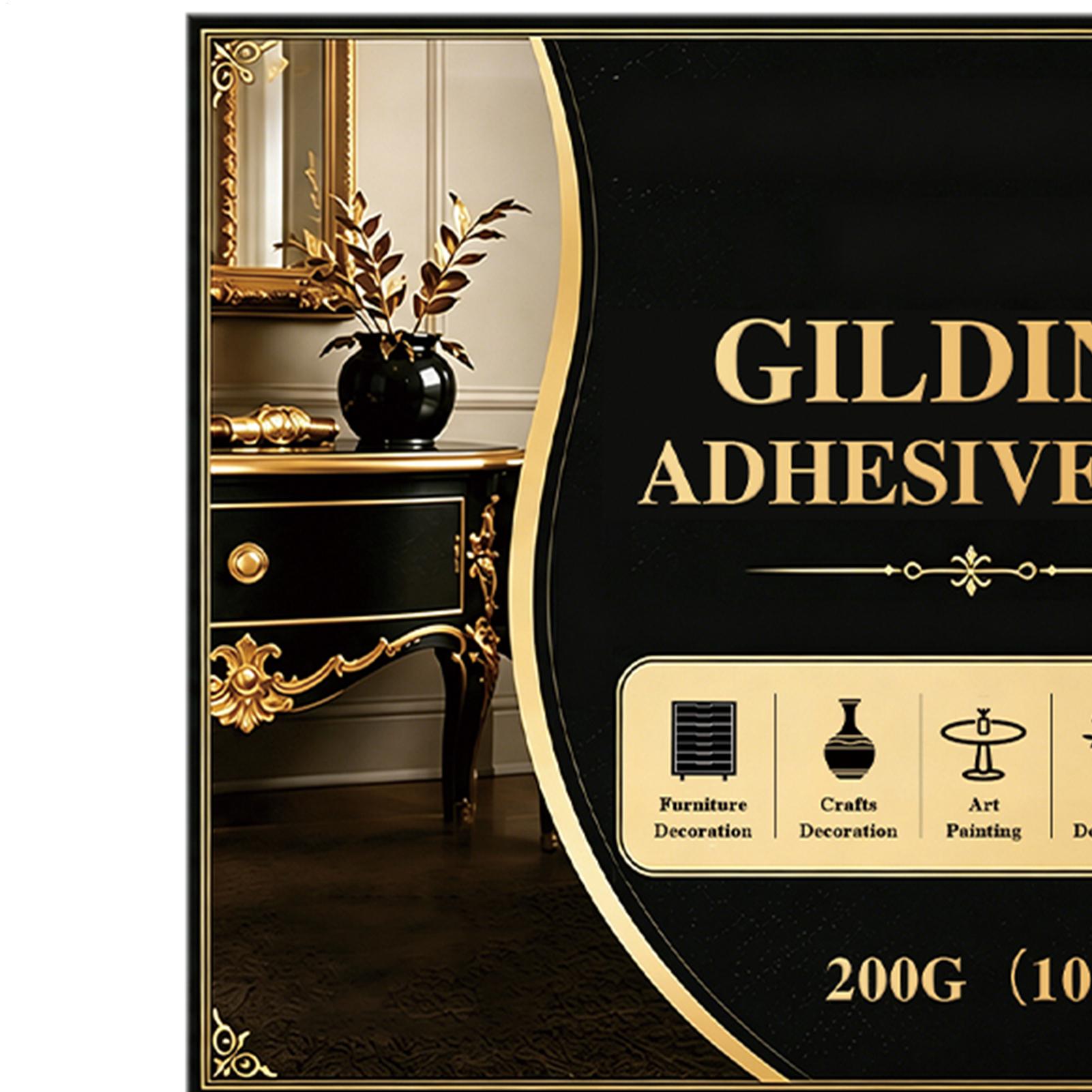 NEW Gilding Adhesive Water-Bas - Art Craft Leaves ulasan dan harga