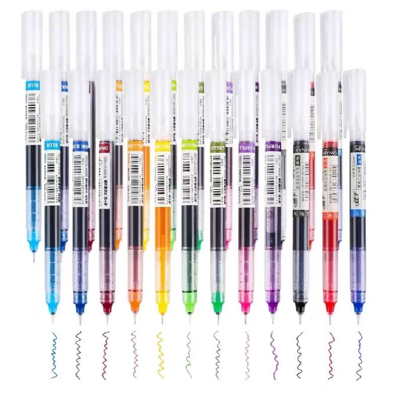 12+1 Colors Straight Liquid Ge - Art Craft Stationery ulasan dan harga