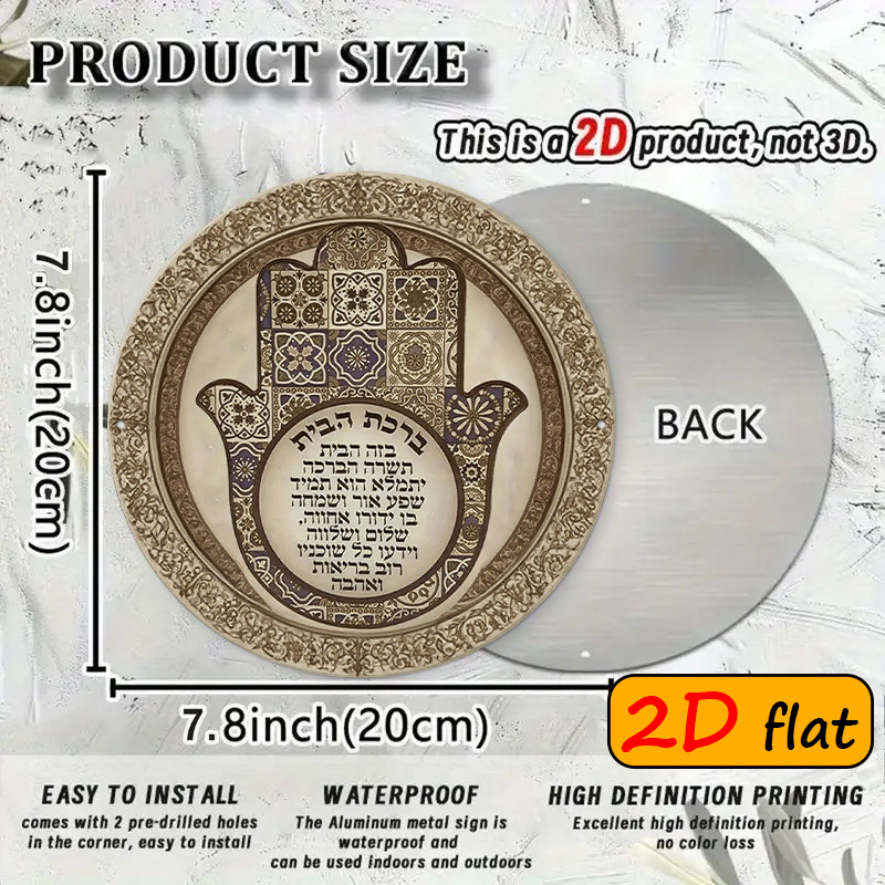CIFBUY Exotic Hamsa Hand Alumi - Art & Craft Clipart ulasan dan harga