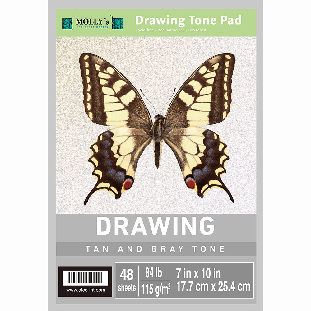 7x10 Inch Drawing Tone Pad PK4 - Art Craft Stationery ulasan dan harga