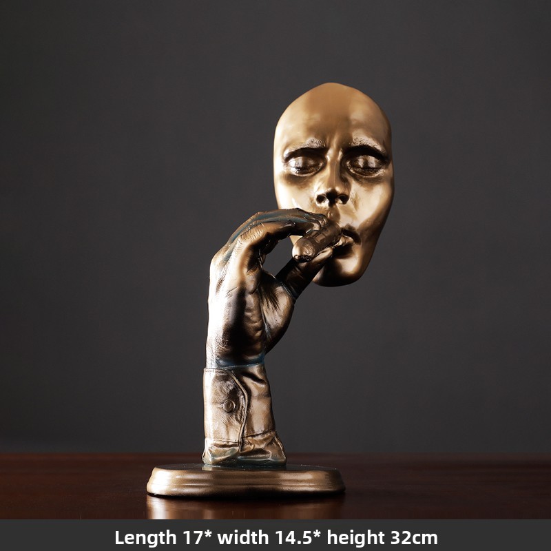 Vintage European Cigar Figurin - Art Craft Bar ulasan dan harga