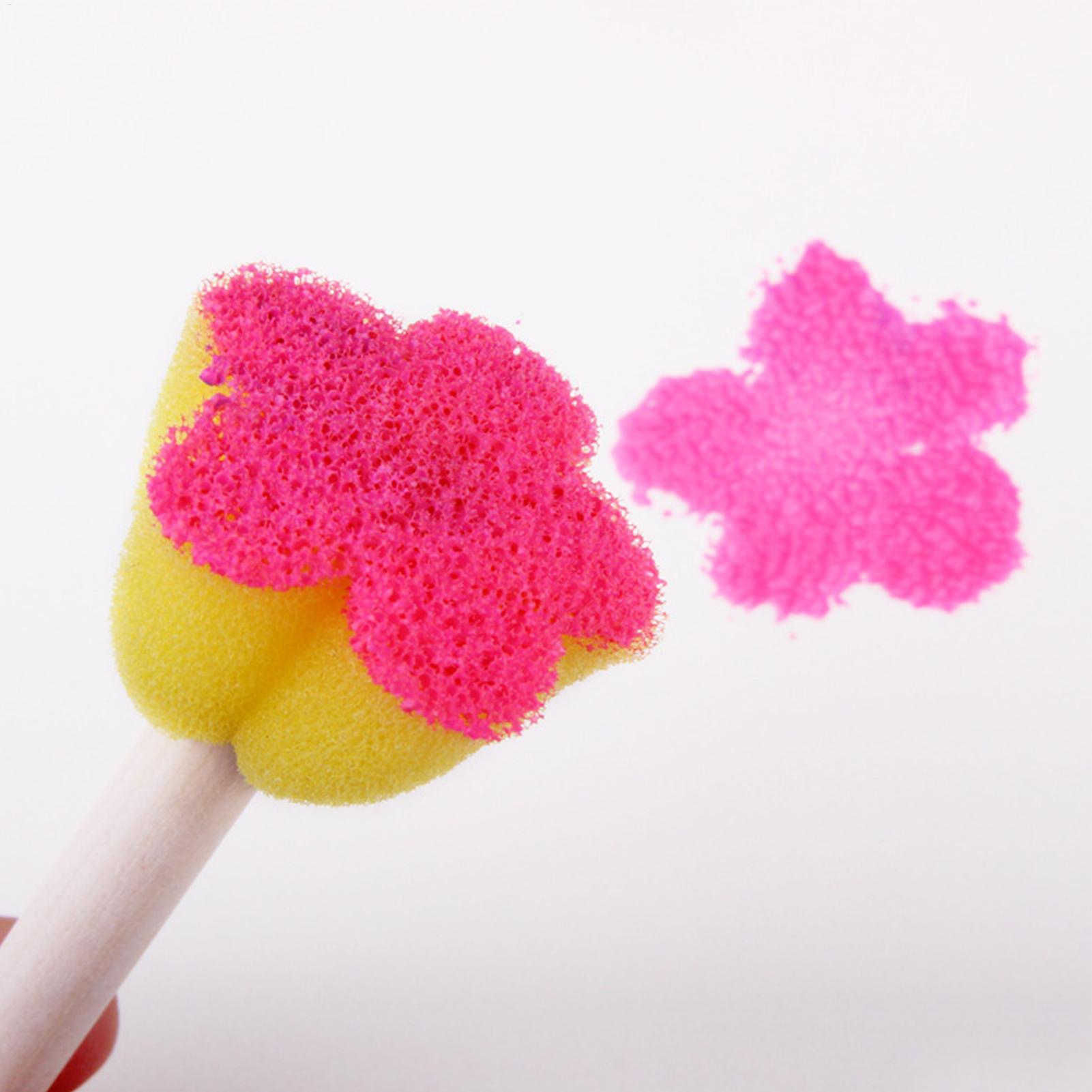 5PCS Reusable Kids Paint Spong - Art Craft For Preschool ulasan dan harga