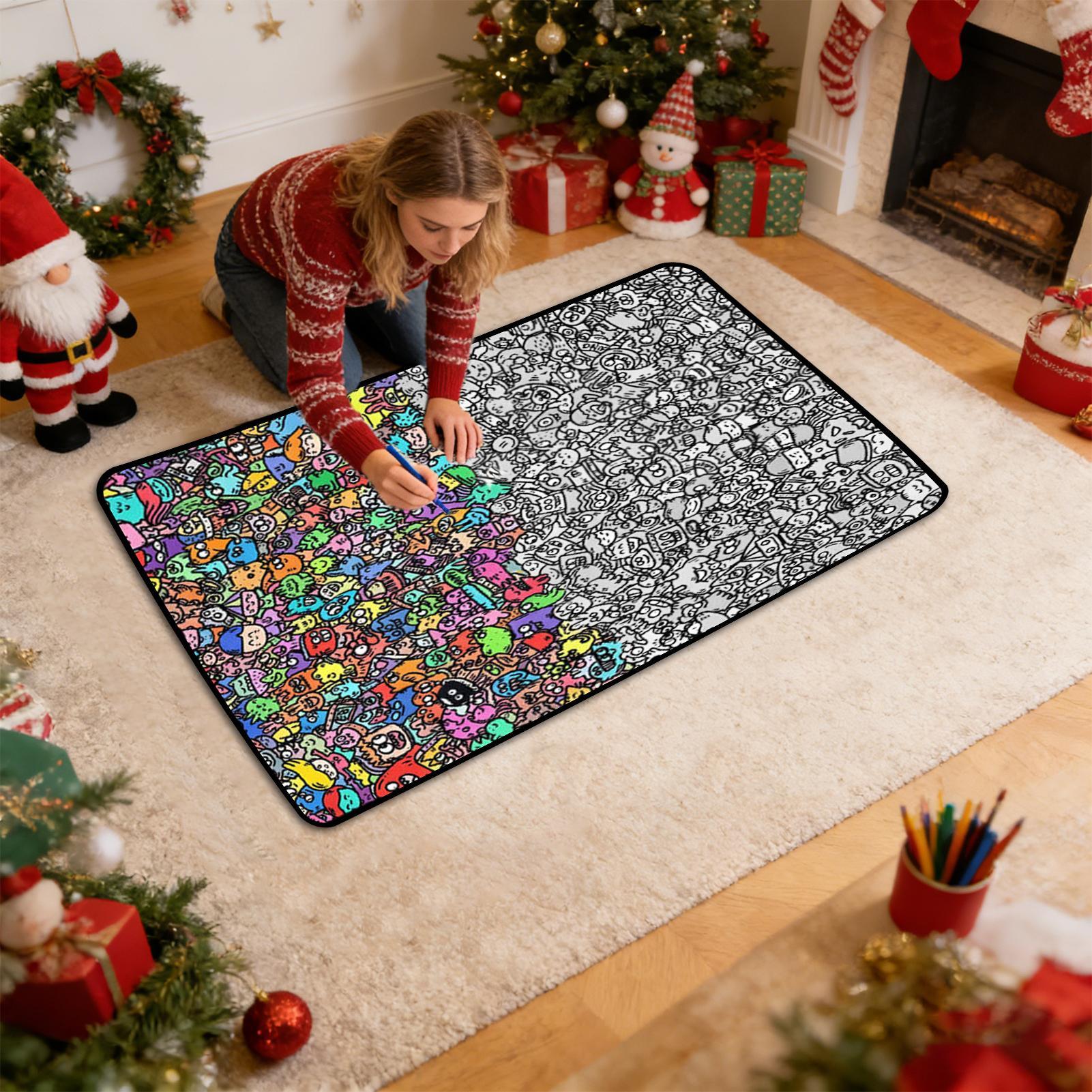 Coloring Blanket DIY Washable  - Art Craft For Preschool ulasan dan harga