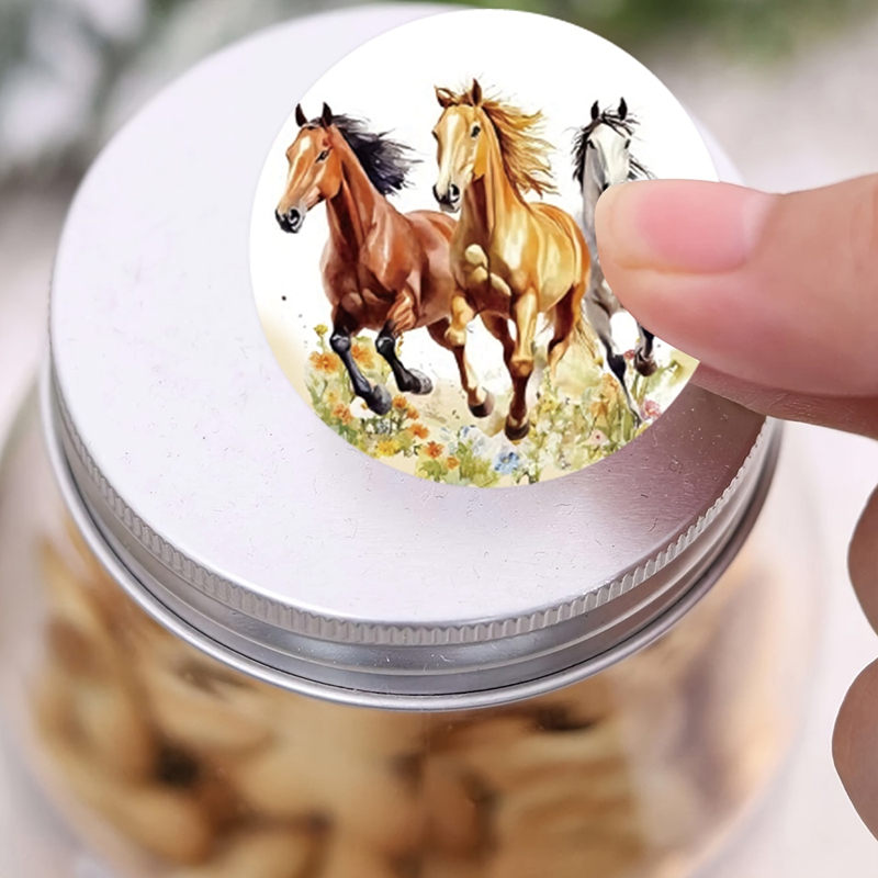 500pcs/Roll Horse Flower Stick - Art Craft Items ulasan dan harga