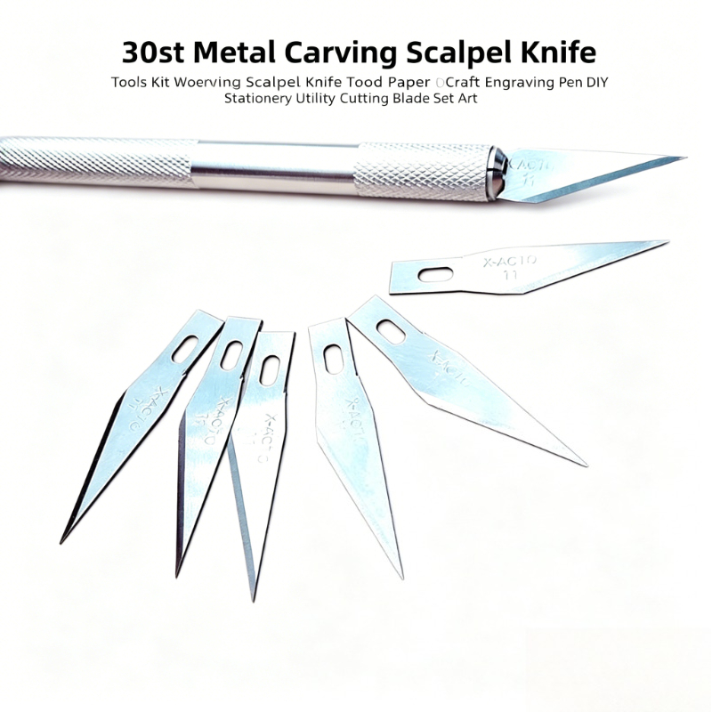30Set Engraving Scalpel Knife  - Art Craft Stationery ulasan dan harga