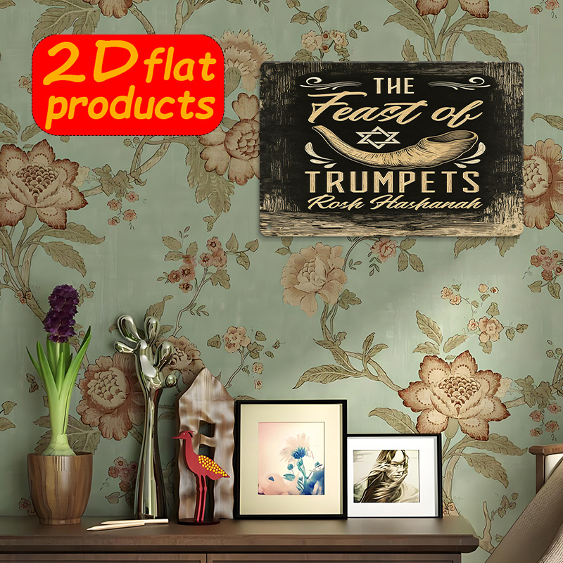CIFBUY Vintage Aluminum Wall A - Art & Craft Clipart ulasan dan harga