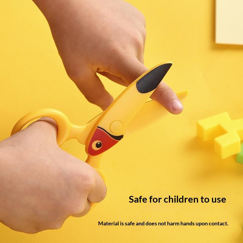 3Pcs Kids Plastic Scissors Cut - Art Craft For Preschool ulasan dan harga