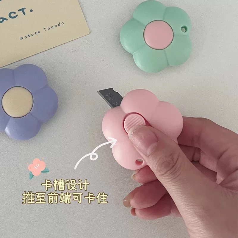 Cute Flower Art Utility Knife  - Art Craft Stationery ulasan dan harga