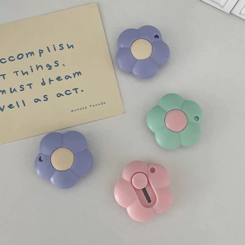 Cute Flower Art Utility Knife  - Art Craft Stationery ulasan dan harga