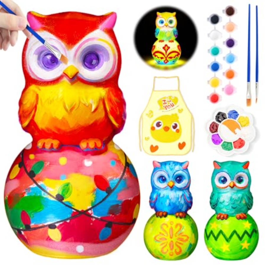 Paint Your Own Lamp Kit, Arts  - Art Craft Diy ulasan dan harga