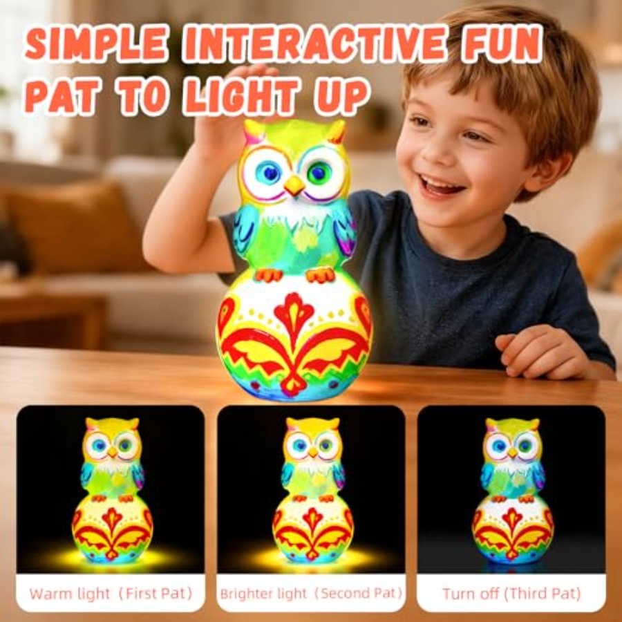 Paint Your Own Lamp Kit, Arts  - Art Craft Diy ulasan dan harga