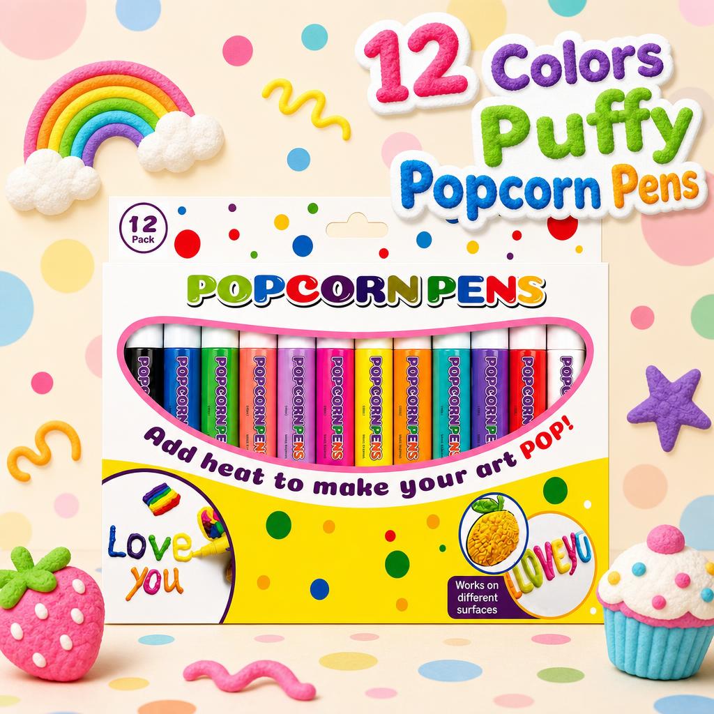 12 Color 3D Magic Heat Activat - Art Craft Stationery ulasan dan harga
