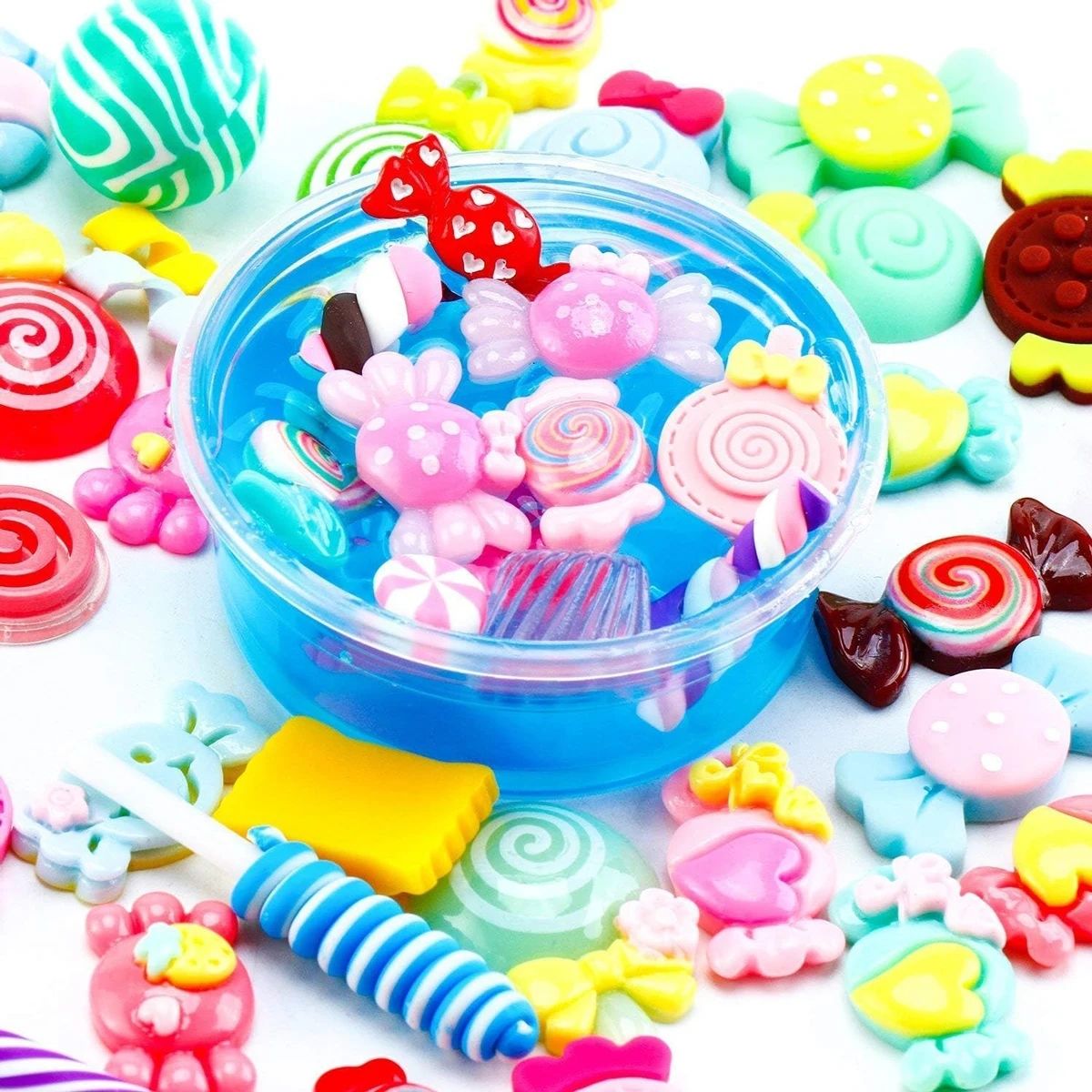 30pcs Random Candy Slime Charm - Art Craft Items ulasan dan harga