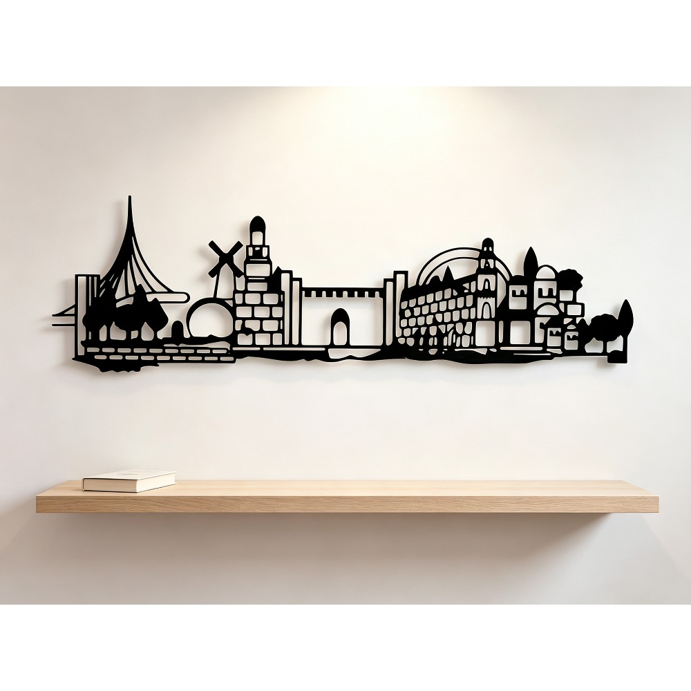 CIFBUY Metal Wall Art Jerusale - Art & Craft Clipart ulasan dan harga