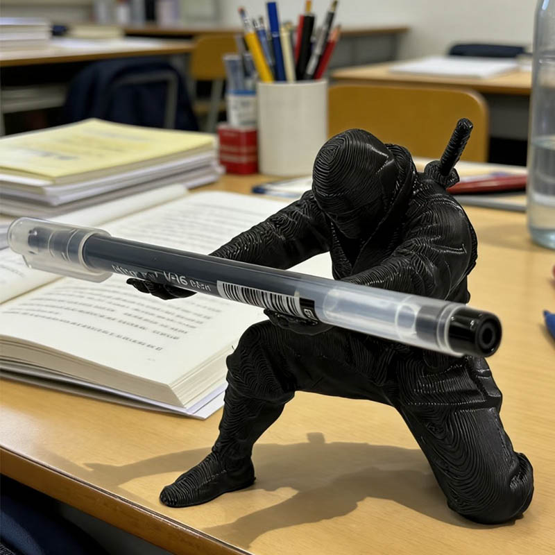 Desktop Art 3D Printed Ninja P - Art Craft Stationery ulasan dan harga
