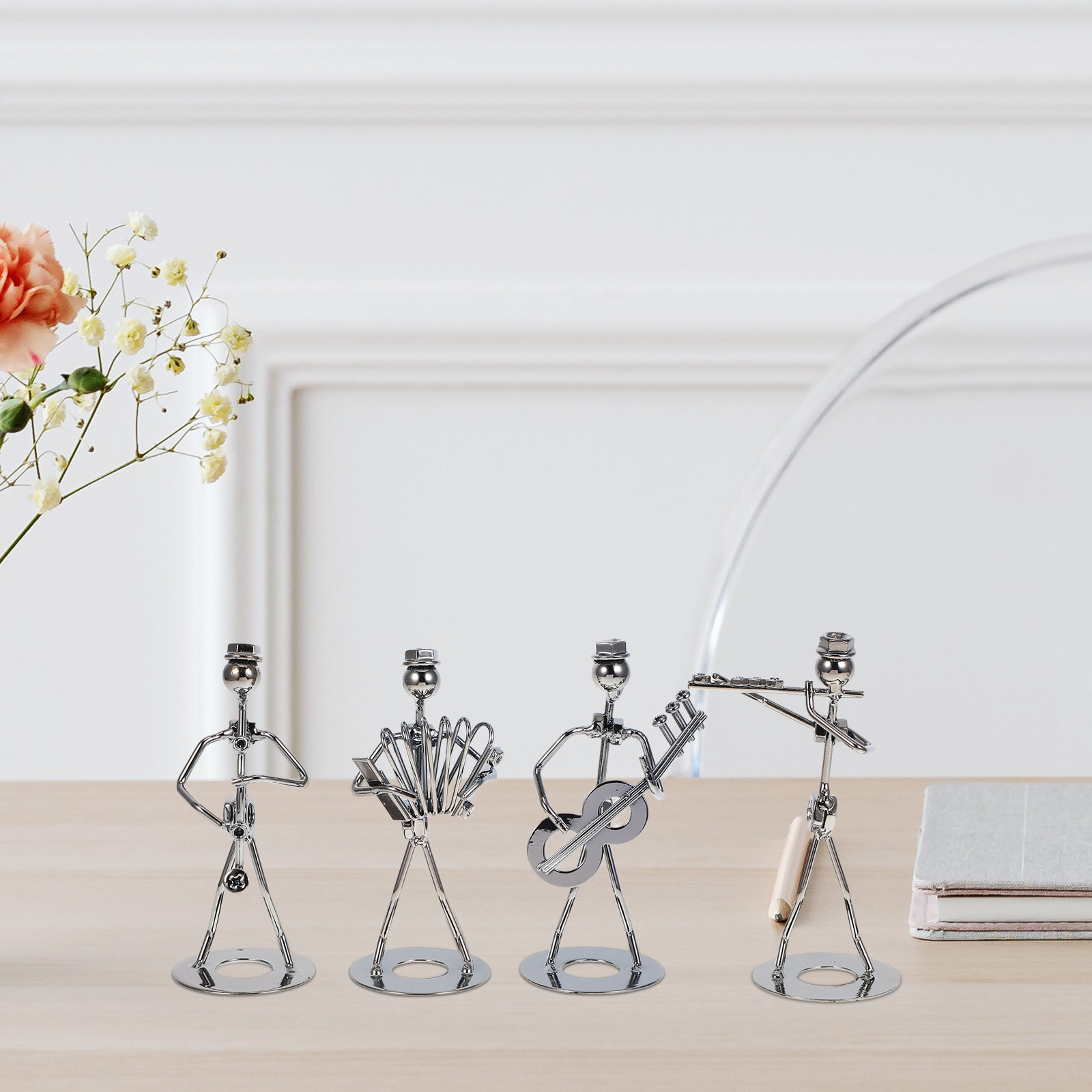 4Pcs Music Creative Home Decor - Art Craft Bar ulasan dan harga