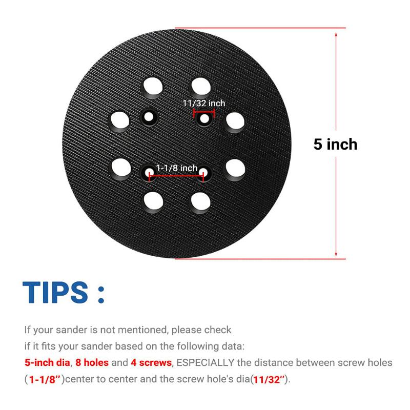 1Pcs Replacement Sanding Pad 5 - Art Craft Activity ulasan dan harga