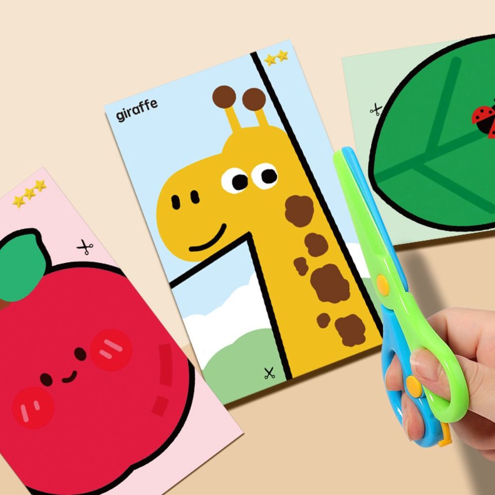 Safety Children Paper Cuttings - Art Craft For Preschool ulasan dan harga