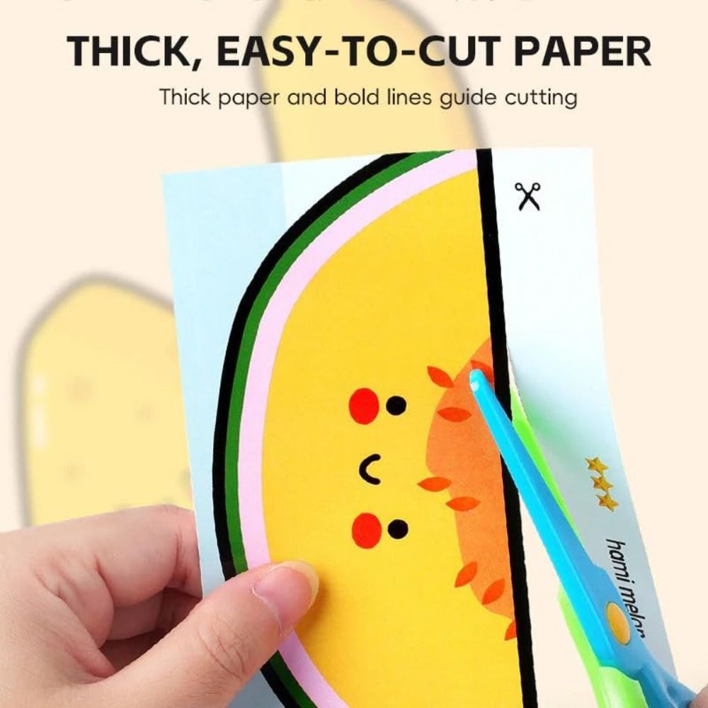 Safety Children Paper Cuttings - Art Craft For Preschool ulasan dan harga