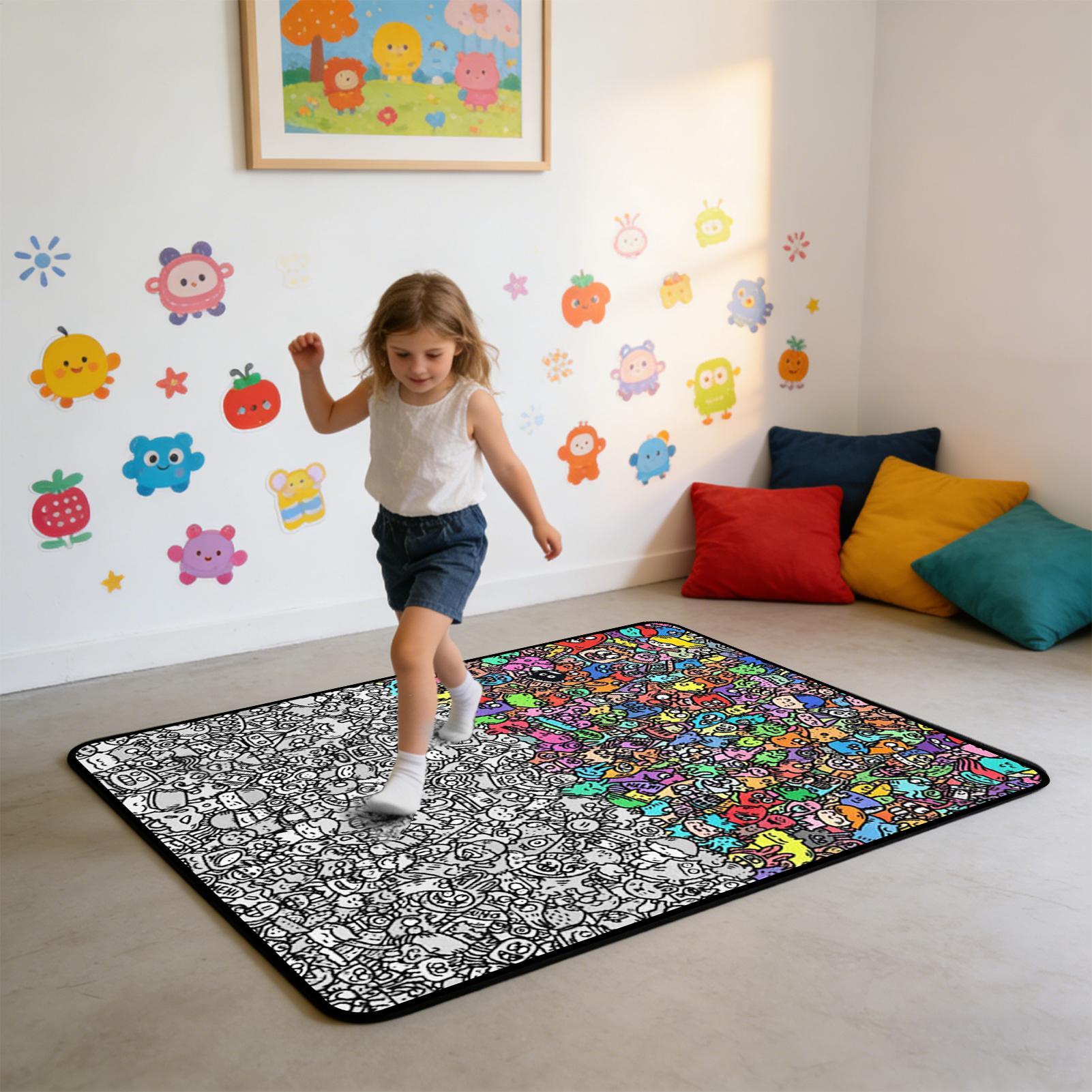 Coloring Blanket DIY Washable  - Art Craft For Preschool ulasan dan harga