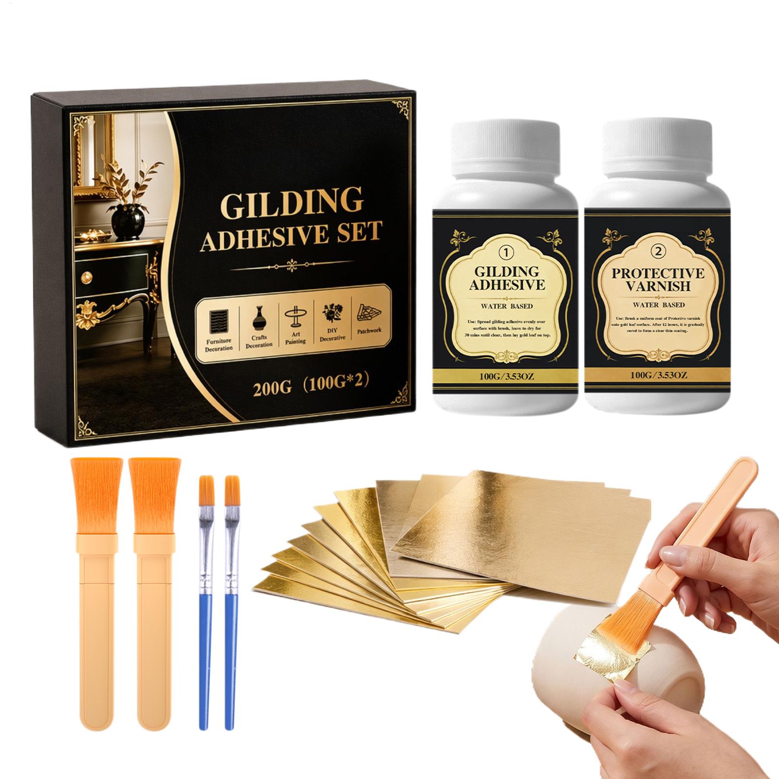 Gilding Adhesive Water-Based L - Art Craft Leaves ulasan dan harga