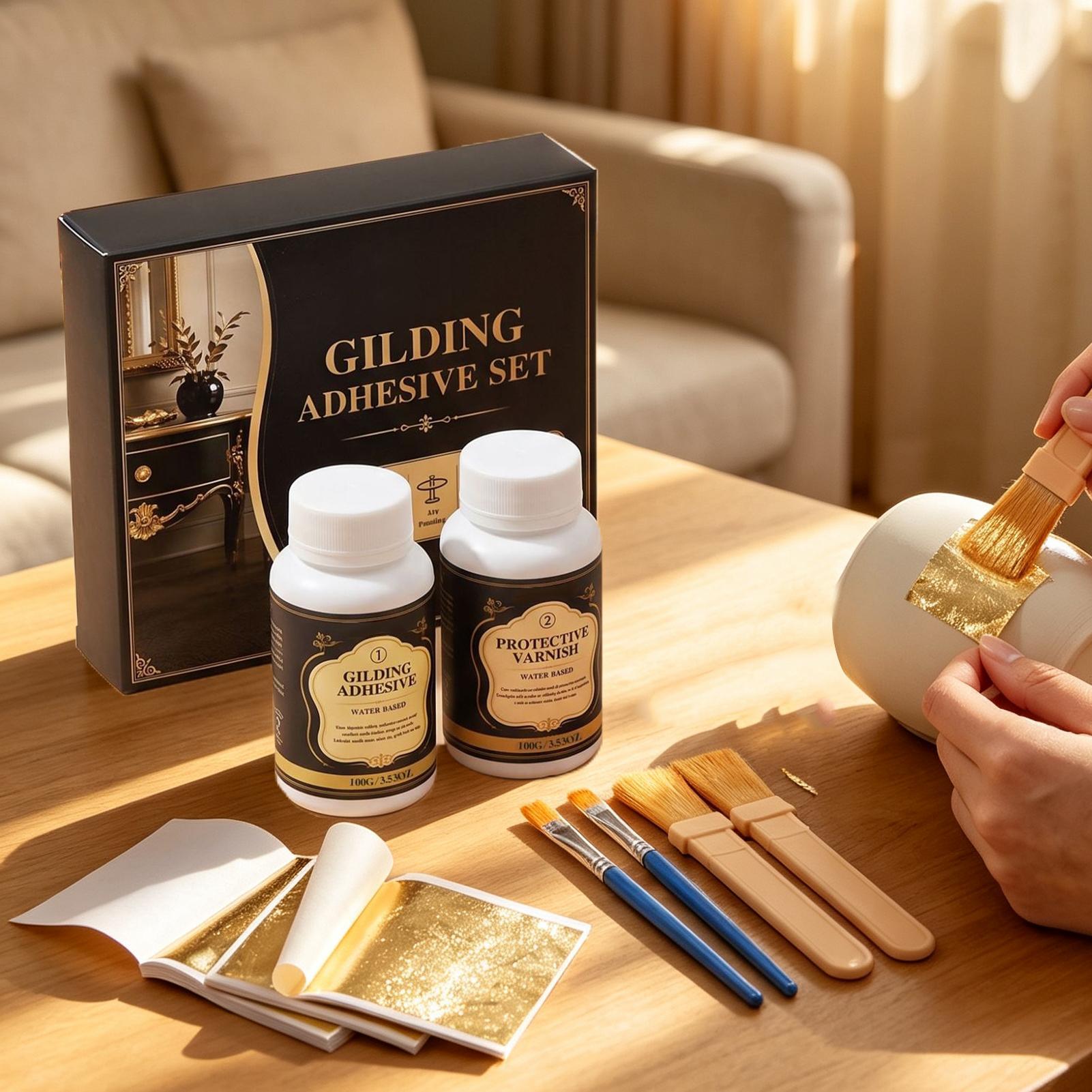 Gilding Adhesive Water-Based L - Art Craft Leaves ulasan dan harga