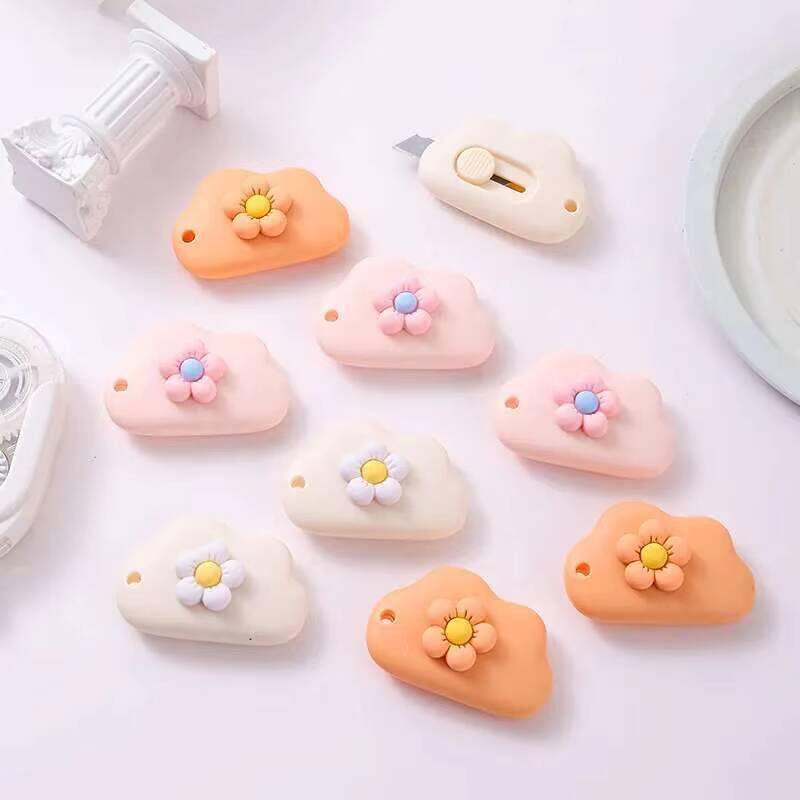 1-2-3-6 pcs Kawaii Mini Flower - Art Craft Stationery ulasan dan harga