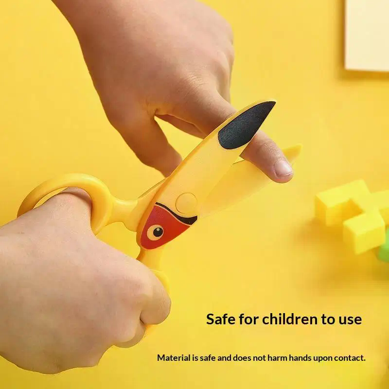 3Pcs Kids Plastic Scissors Cut - Art Craft For Preschool ulasan dan harga