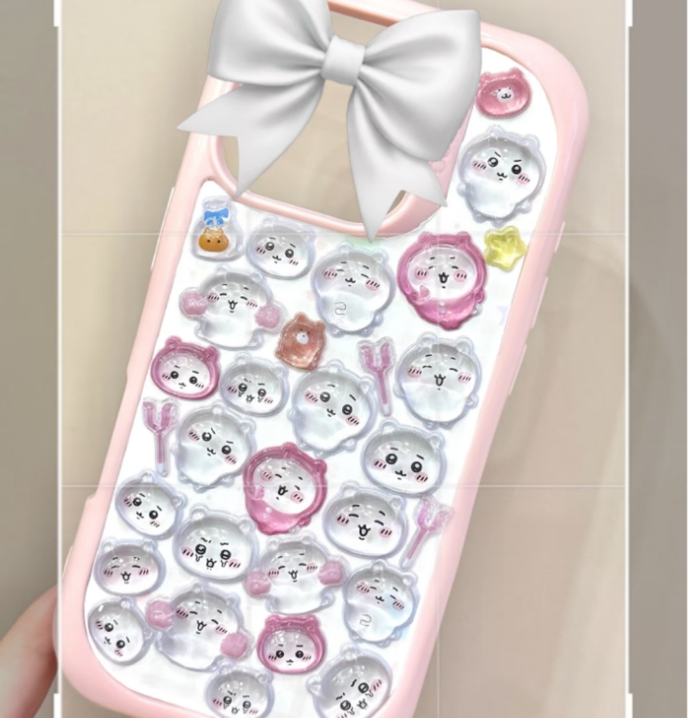 Cute Chiikawa 3D Crystal Embos - Art Craft Stationery ulasan dan harga