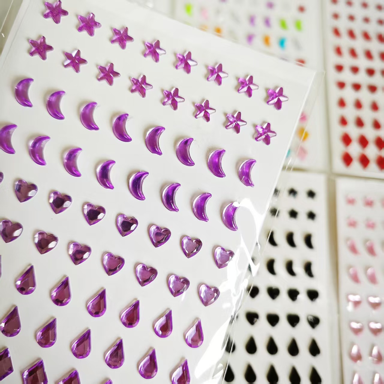 Acrylic 3D Gem Sticker Art Cro - Art Craft Diy ulasan dan harga