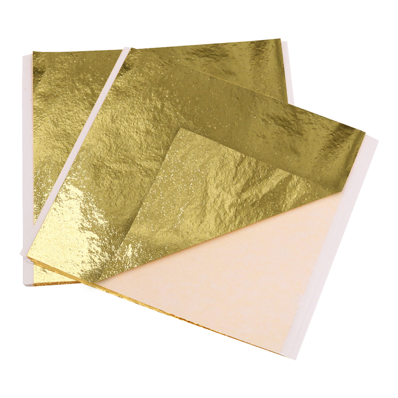 8x8.5cm Taiwan Imitation Gold  - Art Craft Leaves ulasan dan harga