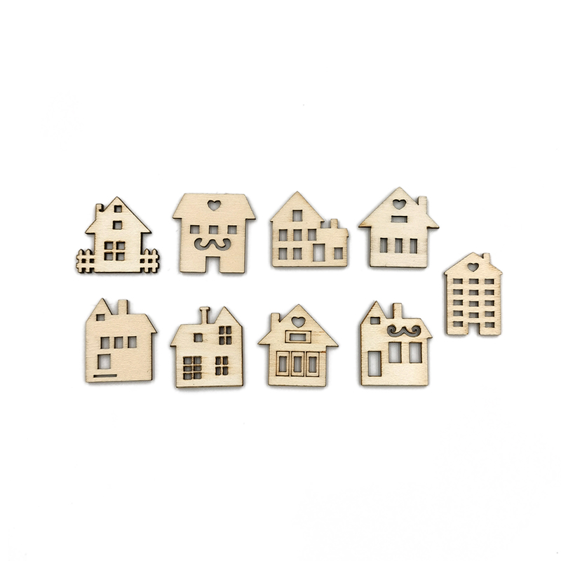 50pcs Unpainted Wood Slices fo - Art Craft For Preschool ulasan dan harga