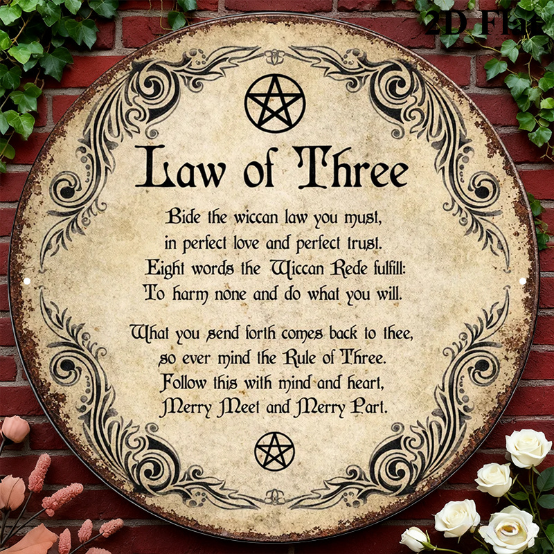 CIFBUY Vintage Wicca Triple Go - Art & Craft Clipart ulasan dan harga