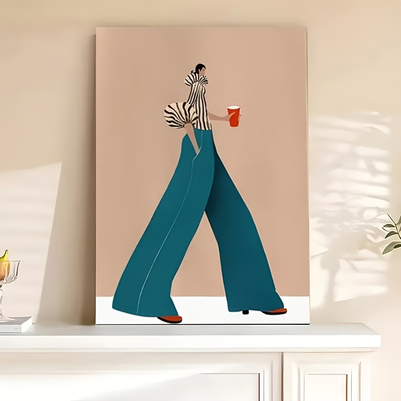 Fashionable Blue Pants Woman P - Art Craft Toys ulasan dan harga