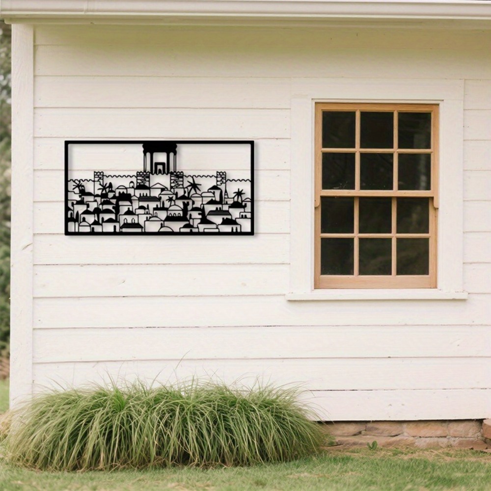 CIFBUY Metal Wall Art Jerusale - Art & Craft Clipart ulasan dan harga
